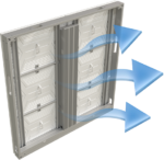 ABXING OA Series High brightness energy saving Front Service Outdoor Advertising LED Screen P10 P8 P6.667 P5.7 P4.44 LED Video wall | 960*960mm IP65 Protection - Image 8