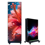 ABXING FS GOB Indoor Foldable Poster LED Display P1.25 P1.5 P1.86 P2.0 P2.5 | Ultra-Slim & Portable Foldable Advertising Poster LED Screen - Image 2